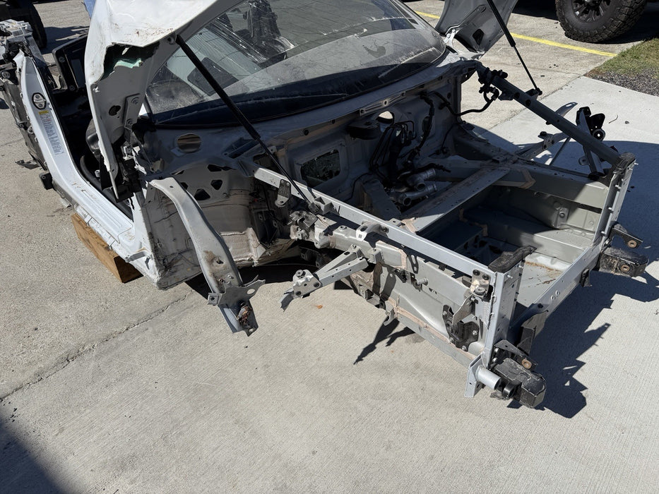 2017 2018 AUDI R8 CONVERTIBLE SPYDER BODY SHELL CHASSIS FRAME SUBFRAME