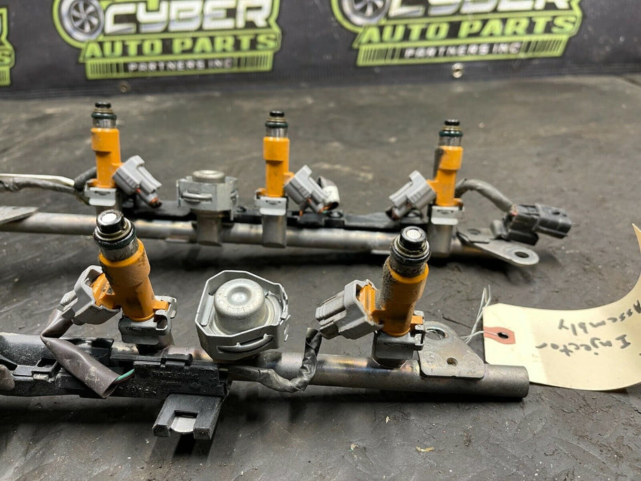 2016 NISSAN 370Z NISMO OEM FUEL INJECTOR SET WITH FUEL RAILS 34K MILES