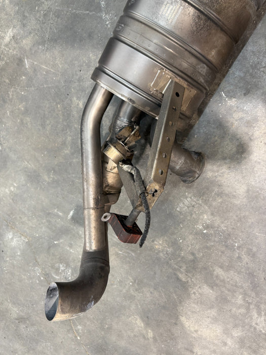 2014 2015 Audi R8 5.2 V10Titanium AKRAPOVIC Valved Exhaust System (DISCONTINUED)