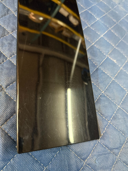 17-2019 FORD F250 PLATINUM REAR LEFT DRIVER SIDE GLOSS BLACK B PILLAR DOOR TRIM