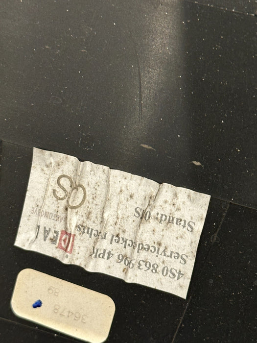 2021 AUDI R8 PLUS FRONT CARGO TRUNK/FRUNK RIGHT TRIM PANEL OEM 4S0 863 996