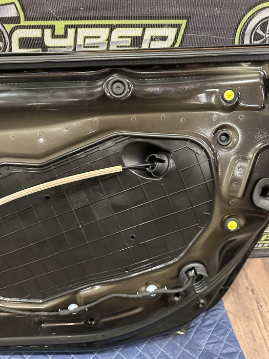 2014 AUDI R8 COUPE OEM RIGHT PASSENGER DOOR SHELL BLACK PANTHER CRYSTAL ~READ~