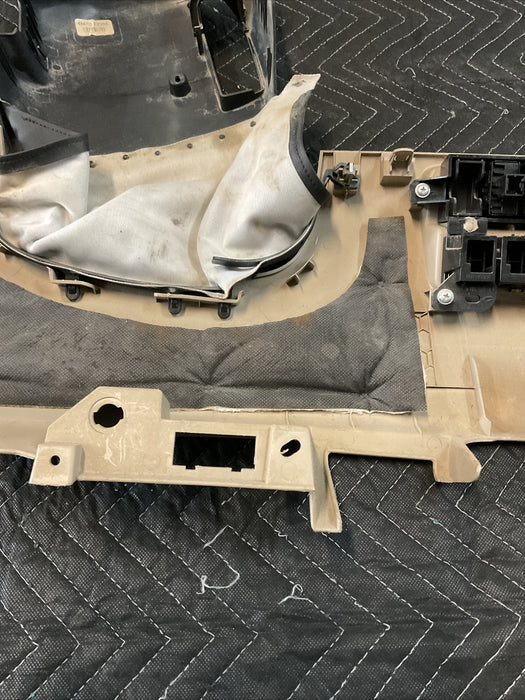 2016 NISSAN TITAN XD LOWER DASH KNEE PANEL TRIM W/ UNDER STEERING WHEEL TRIM