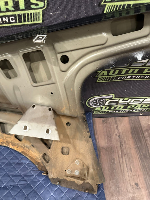 2014 AUDI R8 RIGHT PASSENGER SIDE REAR QUARTER PANEL BLACK PANTER CRYSTAL OEM