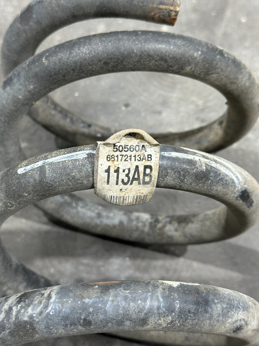 2015 DODGE RAM 2500 FRONT DRIVER LEFT COIL SPRING OEM 68172113AB