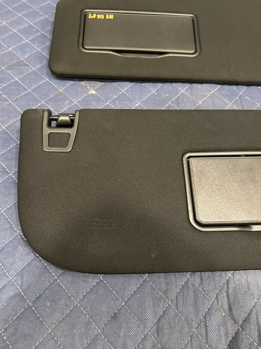 2019 FORD F150 3.5L RAPTOR LEFT RIGHT SUN VISOR PAIR OEM