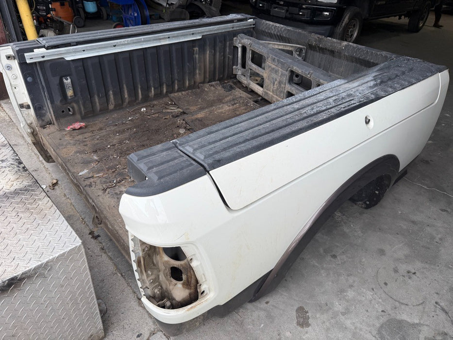 2022 RAM 2500 3500 SHORT BED 6.4FT WITH RAM BOXES WHITE 2019 2020 2021 2023 2024