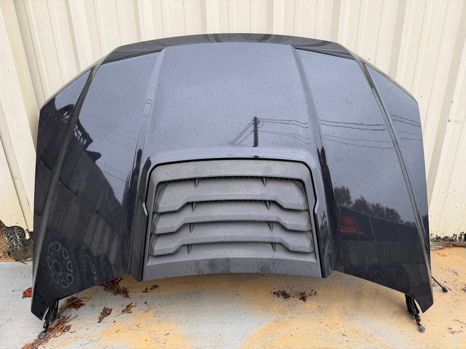 2019 FORD F150 RAPTOR HOOD ASSEMBLY BLACK COMPLETE TAKE OFF 2017-2020