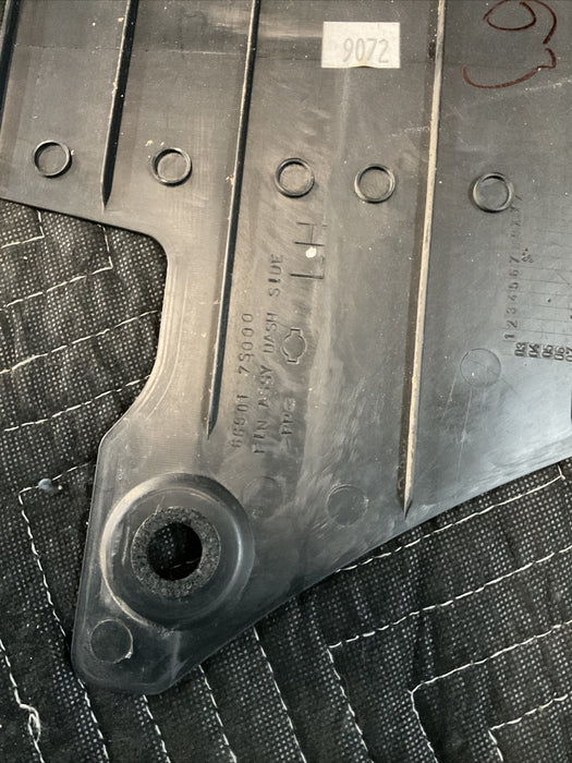 2016-2019 NISSAN TITAN XD LEFT FRONT KICK PANEL BLACK 669017S000