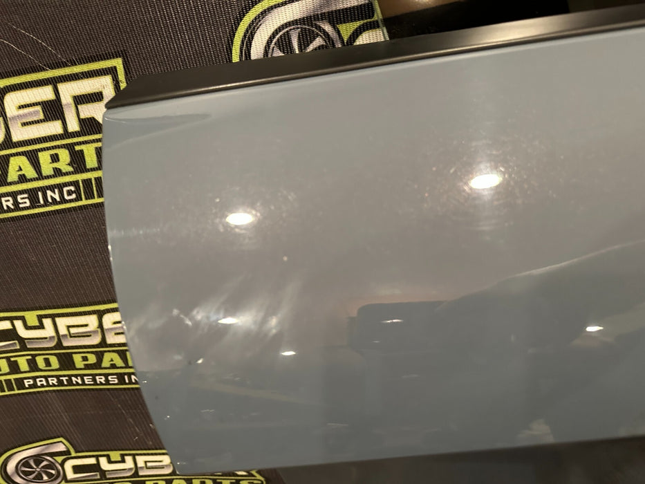 2017 2021 AUDI R8 RIGHT DOOR SHELL KEMORA GRAY 4S0 831 312 A "MINOR BURN"