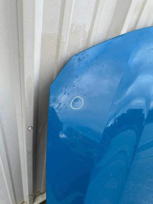 2015-2020 BMW M4 F82 FRONT HOOD LAGUNA SECA BLUE (448) ~MINOR DENT/FADE/SCRATCH~
