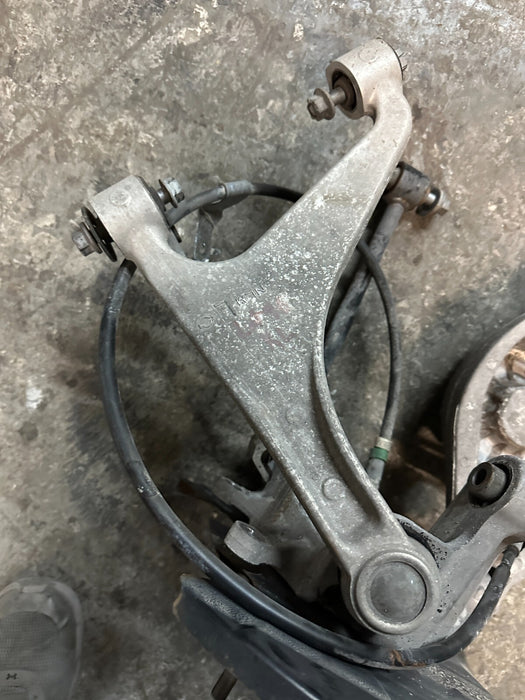 2010 NISSAN 370Z CONVERTIBLE REAR LEFT SUSPENSION KNUCKLE CONTROL ARM OEM