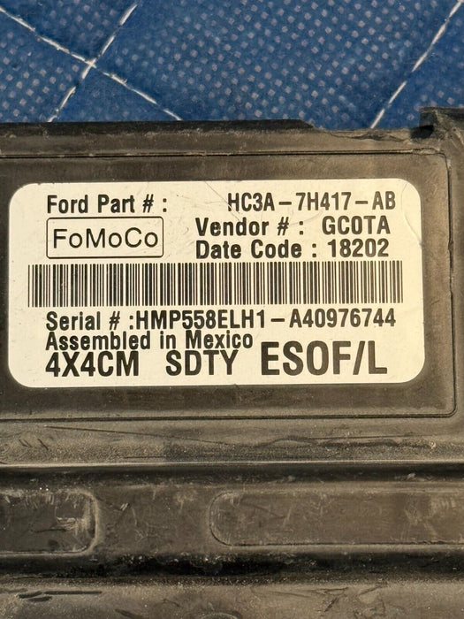 2017-2019 FORD F250 F350 F450 SD TRANSFER CASE CONTROL MODULE HC3A-7H417 ~READ~