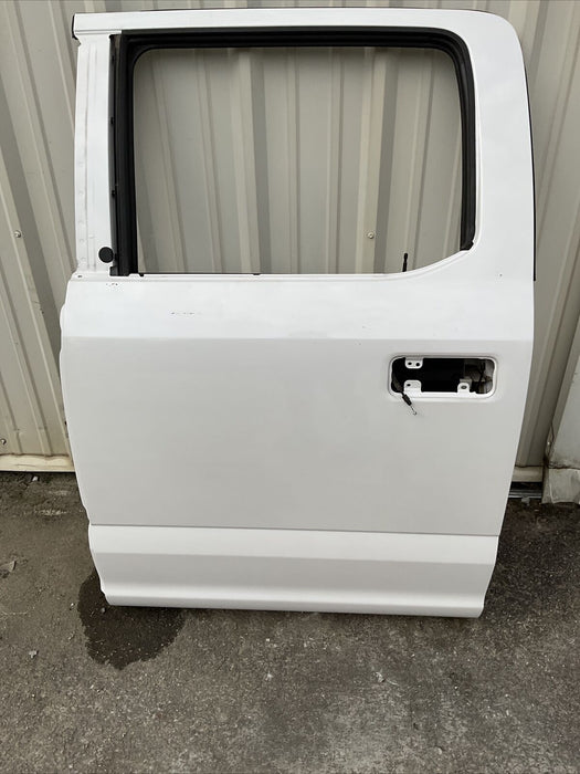 2017-2022 FORD F250 F350 F450 REAR DRIVER DOOR PEARL WHITE (PAINT CODE:UG) OEM