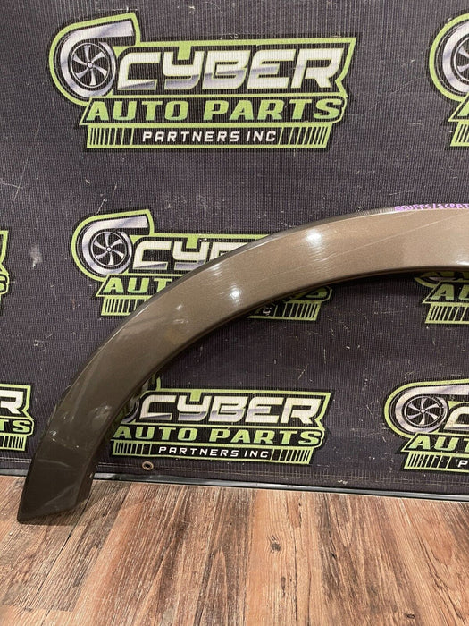 2017-2019 FORD F250 F350 FRONT LEFT FENDER FLARE OEM CARIBOU BROWN - H5 (SCUFFS)