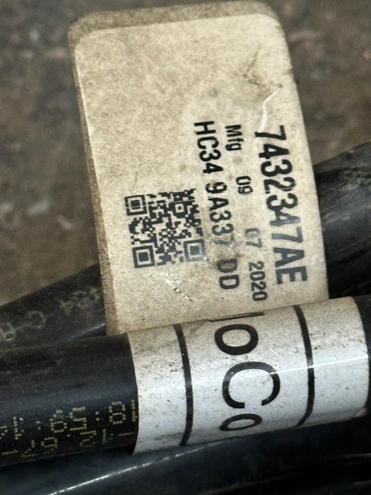 2021 FORD F450 6.7 DIESEL FUEL LINES HOSE TUBES (5PC) 48 GALLON OEM