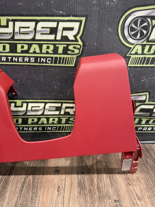 2014 PORSCHE 911 TURBO S 991 LOWER DASH KNEE PANEL TRIM OEM *KEY SOLD SEPERATE!*