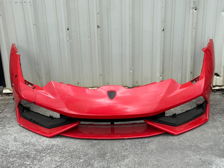 2015 LAMBORGHINI HURACAN LP 610-4 FRONT BUMPER COVER GENUINE OEM -DAMAGE-