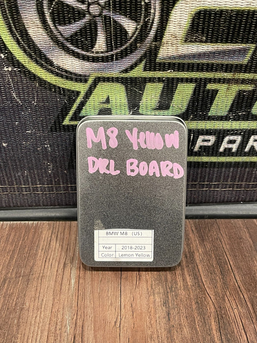 2018-23 BMW M8 COMP F93 HEADLIGHT LED WHITE DRL MODULE BOARDS OEM *NOT YELLOW!*