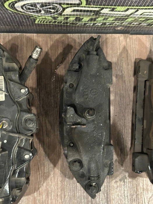 2014 Audi R8 SPYDER FRONT REAR BRAKE CALIPER SET OEM