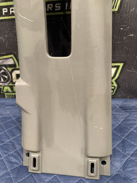 2017-2019 FORD F250 F350 F450 LEFT GRAY UPPER B PILLAR TRIM OEM~SCRATCHES~