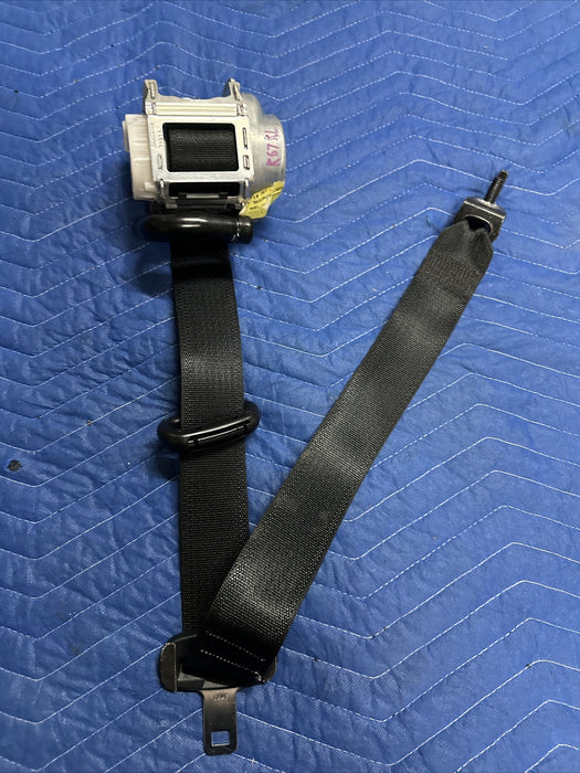 2022 FORD F250 PLATINUM REAR LEFT RIGHT MIDDLE SEATBELTS SEATBELT BLACK OEM (3)