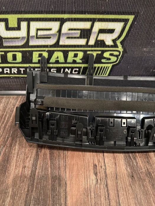 2014 TOYOTA PRIUS V CENTER DASH DASHBOARD AIR VENT OUTLETS W/ TRIM PANEL OEM