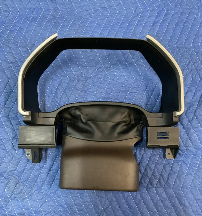 2017-2020 FORD F250 F350 F450 GAUGE DARK STORM METALIC CLUSTER SURROUND TRIM OEM