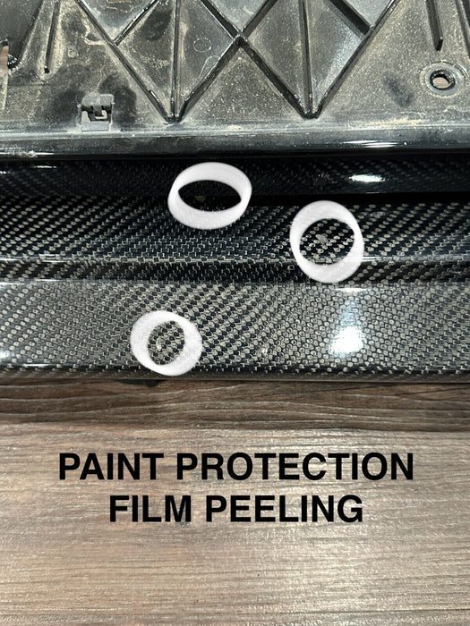 2021 AUDI R8 DRIVER LEFT CARBON FIBER SIDE SKIRT ONLY *DAMAGE/PPF FLAWS*