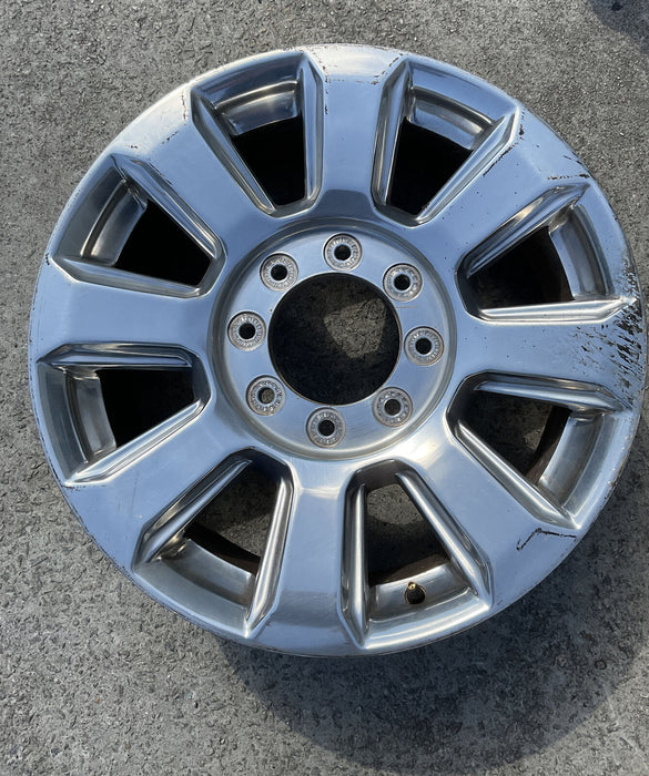 2017-2022 FORD F250 F350 F450 PLATINUM OEM WHEEL RIM (1) 20X8 *CURBRASH*