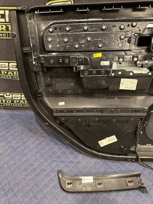 2024 DODGE RAM 3500 LARAMIE REAR PASSENGER RIGHT DOOR PANEL OEM