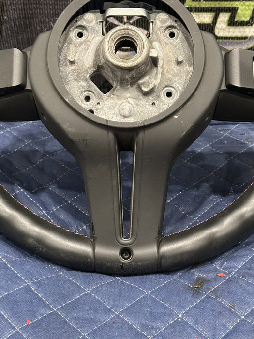 2020 BMW M4 F82 STEERING WHEEL CARBON FIBER PADDLE SHIFTER OEM