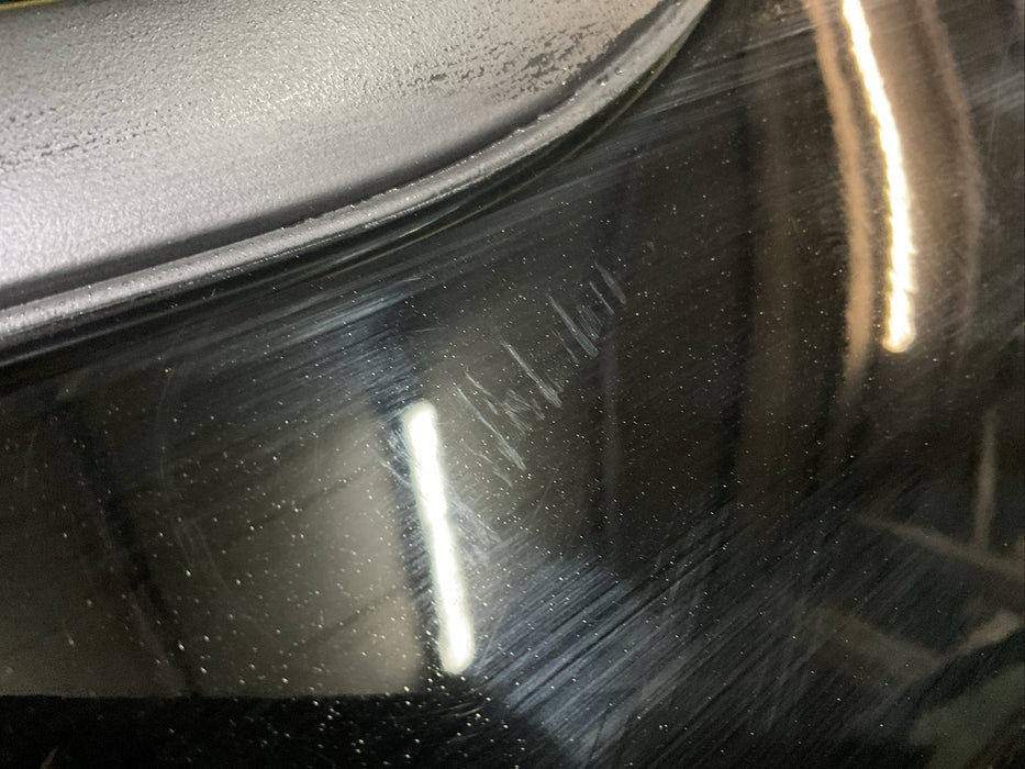 2022 RAM 1500 TRX 6.2L HELLCAT REAR DRIVER LEFT LH DOOR BLACK OEM ~DAMAGE~