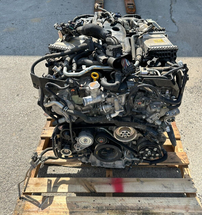 2017 INFINITI Q50 Q60 RED SPORT ENGINE 3.0T V6 400HP RWD 85K MILES OEM VR30