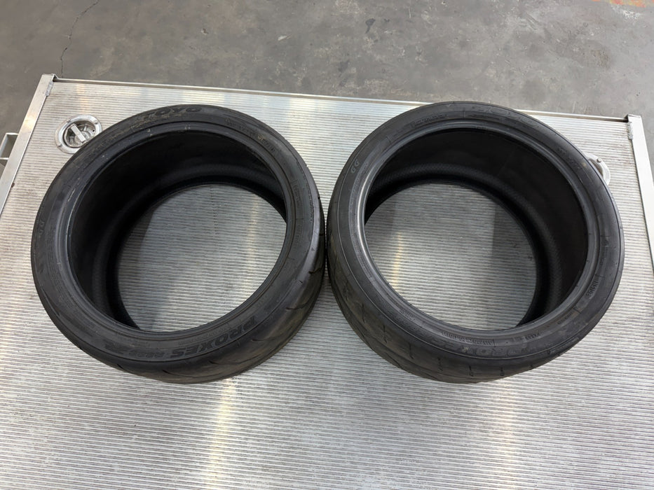 (2) TOYO PROXES R888R 315/30ZR20 TIRES AUDI R8 LAMBORGHINI HURACAN (USED)