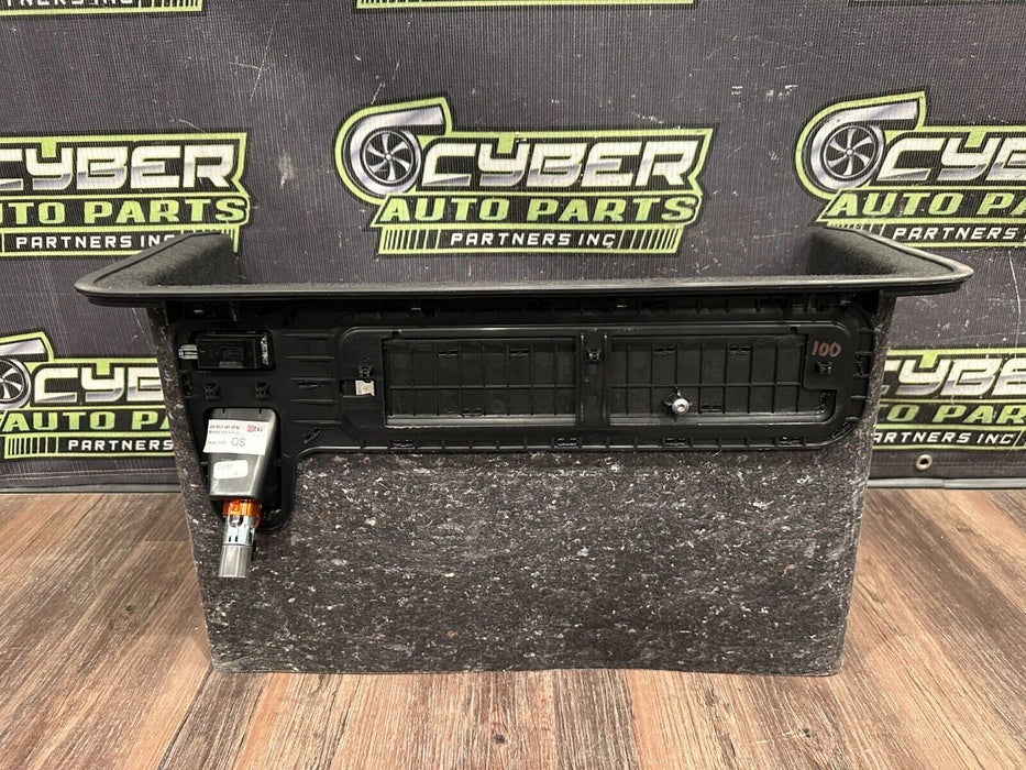 2017-18 AUDI R8 PLUS SPYDER FRONT FRUNK STORAGE COMPARTMENT ASSEMBLY OEM (4 PC)