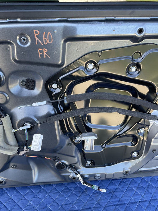 2014-2017 INFINITI Q50 RED SPORT FRONT PASSENGER RIGHT DOOR GREY METALLIC~DENT~