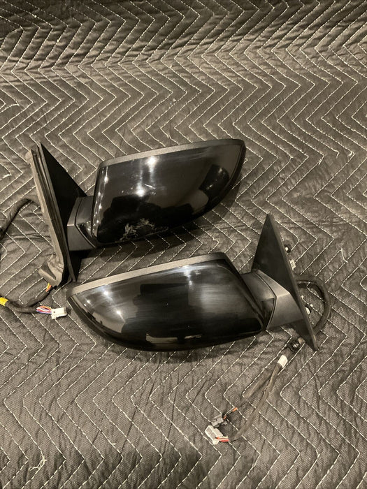 2016 DODGE CHARGER HELLCAT RIGHT LEFT SIDE EXTERIOR DOOR MIRRORS OEM PAIR