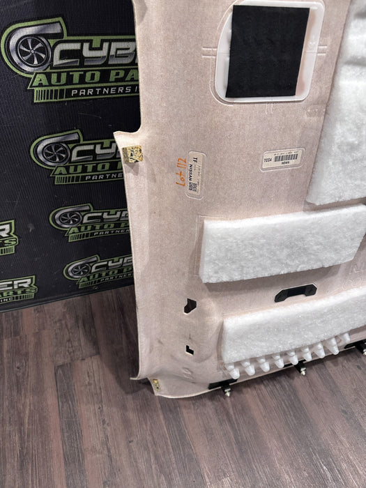 2017 NISSAN TITAN XD RESERVE TAN ROOF HEADLINER OEM