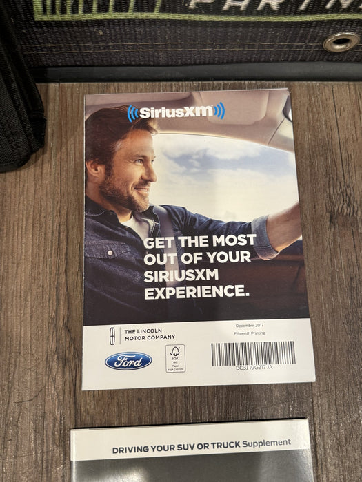 2018 FORD F250 SUPERDUTY OWNER MANUAL OEM