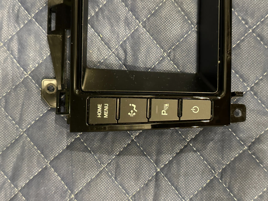 2015 JAGUAR F TYPE RADIO DISPLAY SCREEN SURROUND BEZEL TRIM EX53 19F211 CE