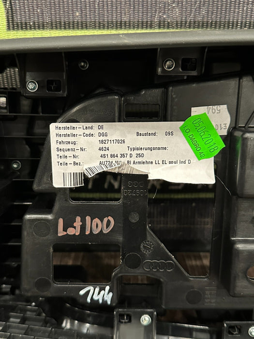 2017-18 AUDI R8 CENTER CONSOLE TRIM OEM 4S1 864 357 D *READ/SLIGHT WEAR*