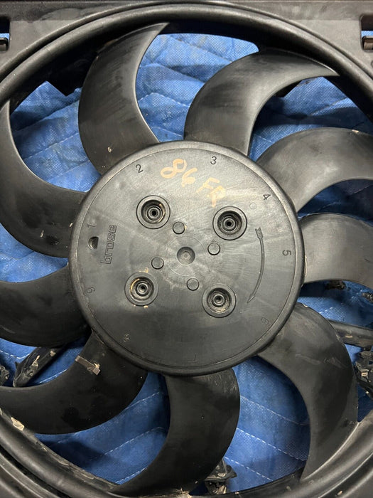 2017 AUDI R8 V10 FRONT RIGHT RADIATOR COOLER FAN 4S0121203C ~DAMAGE~