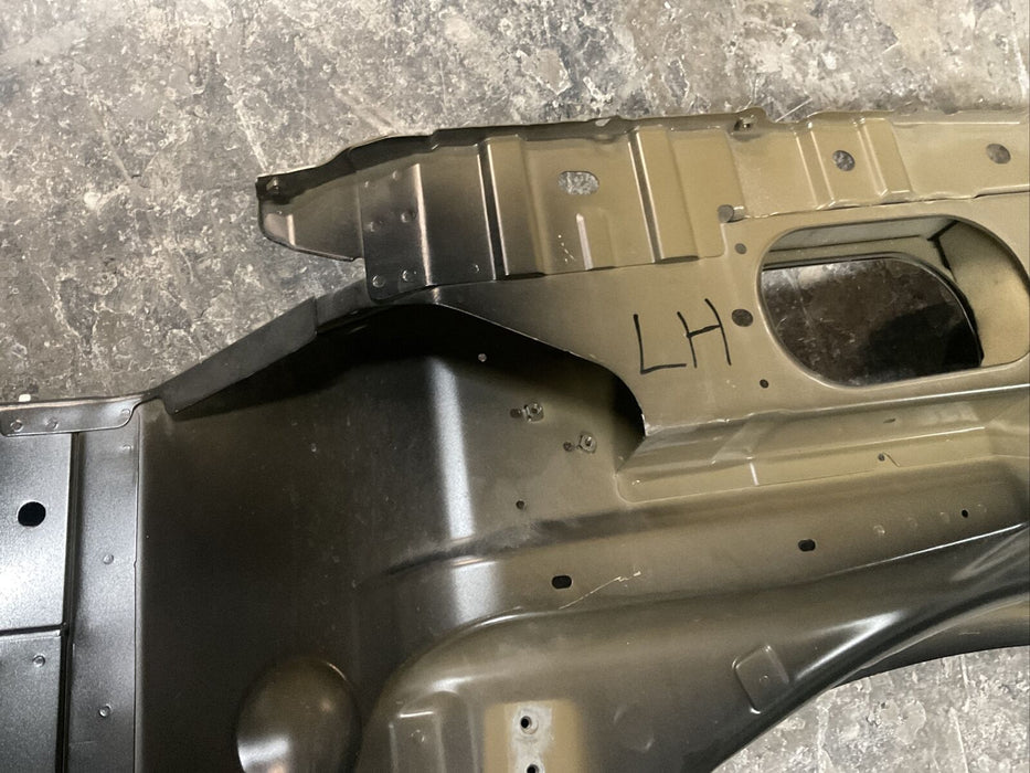 2016-2019 NISSAN TITAN XD FRONT LEFT DRIVER FRAME RAIL END APRON PILLAR CUT OEM