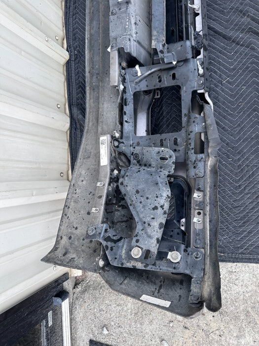 2023 2024 2025 FORD F250 F350 FRONT BUMPER ASSEMBLY STONE GRAY ~PAINT CHIP~