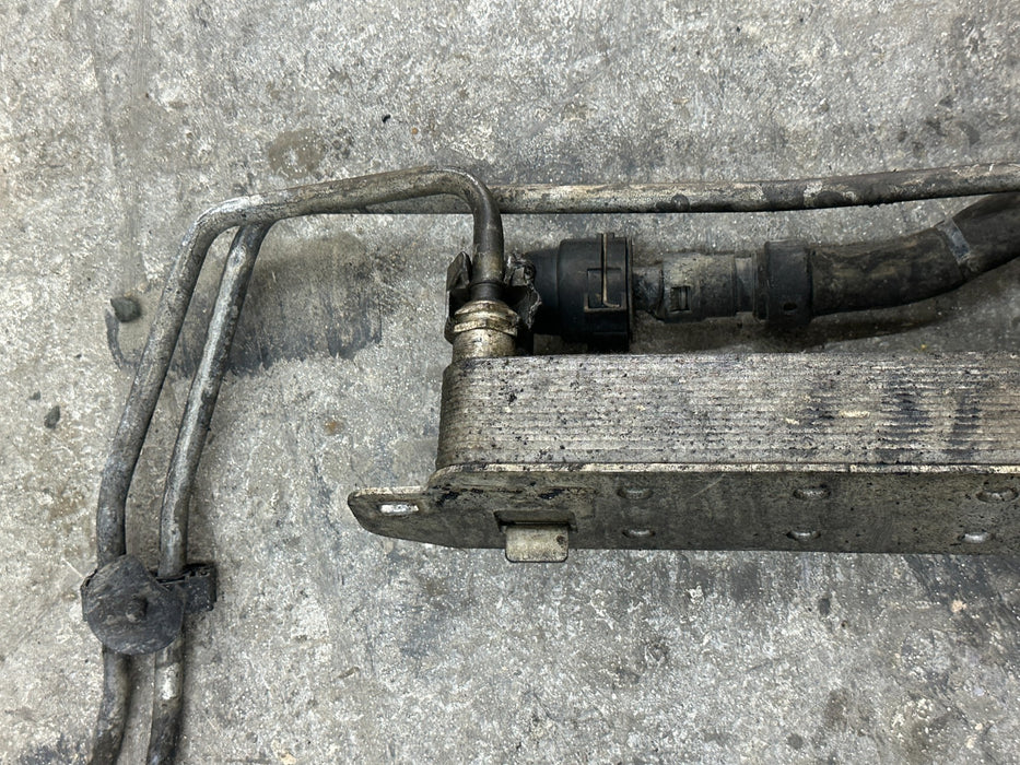 2017 2019 FORD F250 F350 DIESEL TRANSMISSION COOLER W LINES OEM HC34 7J389 CB