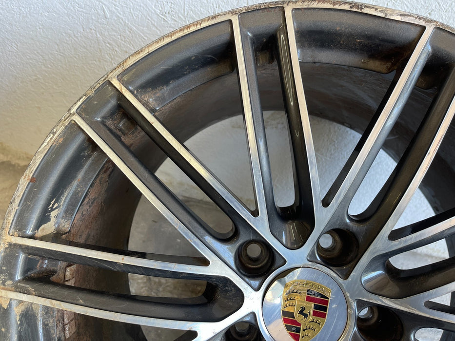 2017 Porsche 718 Boxster S 20X8.5 RIM 982601025F OEM *DAMAGE, BEND*