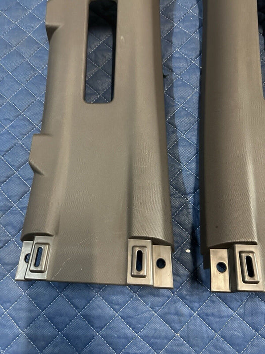 2018 FORD F250 F350 F450 KING RANCH UPPER LEFT RIGHT B PILLARS PAIR ~SCRATCHES~