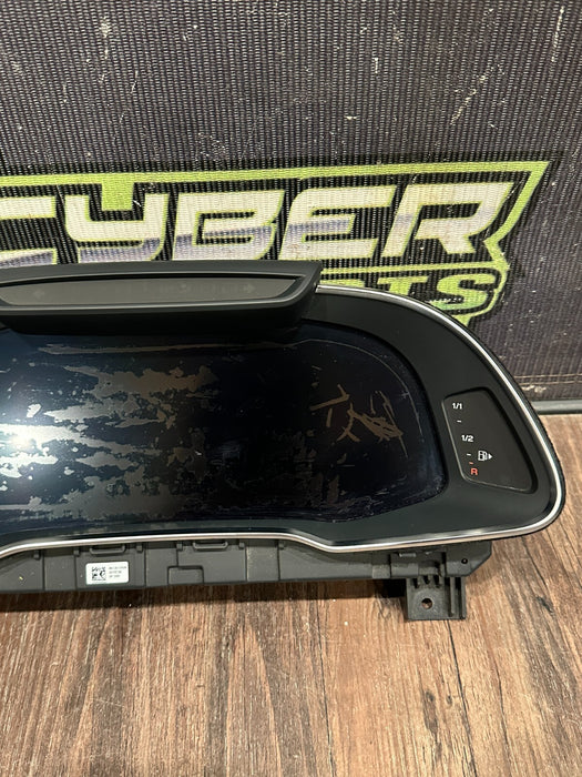 2021 AUDI R8 INSTRUMENT GAUGE CLUSTER SPEEDOMETER OEM *WATER DAMAGE* 14K MILES