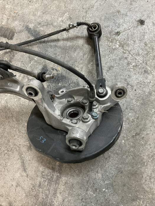 2018 NISSAN 370Z NISMO REAR LEFT SUSPENSION KNUCKLE CONTROL ARMS OEM 2009-2020